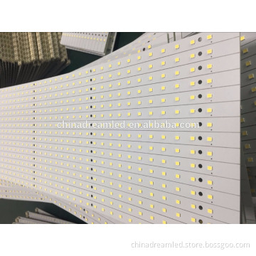 Brightness 1158mm 82pcs 2835leds Rigid Strip PCB For T5 T8 Tube Light Aluminum hard strip